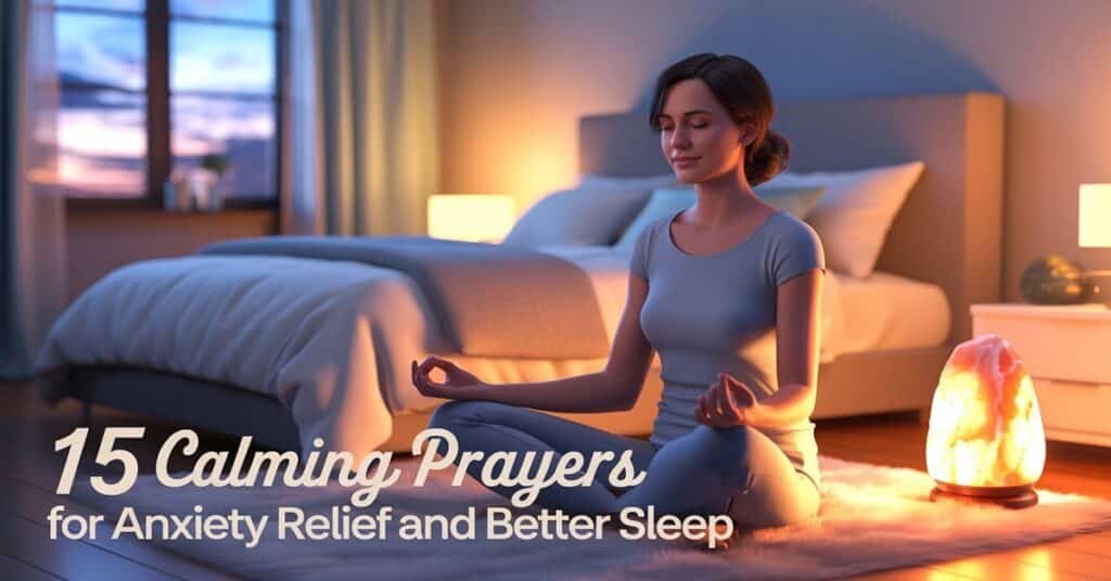 15 Calming Prayers for Anxiety Relief and Better Sleep