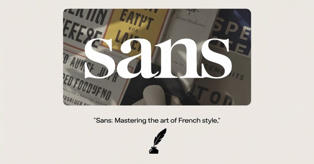 Sans Meaning